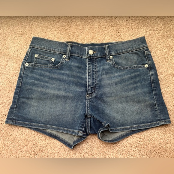 GAP Pants - GAP Mid Rise Slim Denim Shorts